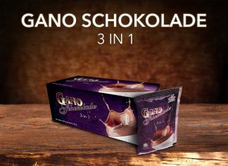 Gano Schokolade 3 in 1